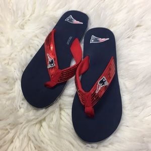 Patriots sandals